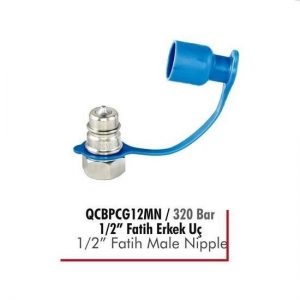 QCBPCG12MN / 320 Bar 1/2” Fatih Erkek Uç
